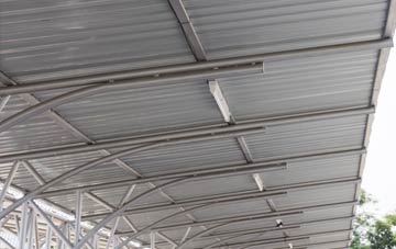 installing Truemans Heath metal roofing